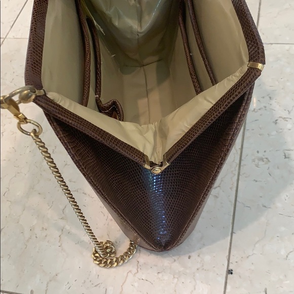 Vintage genuine lizard purse - Picture 5 of 9